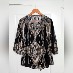 Print blouse